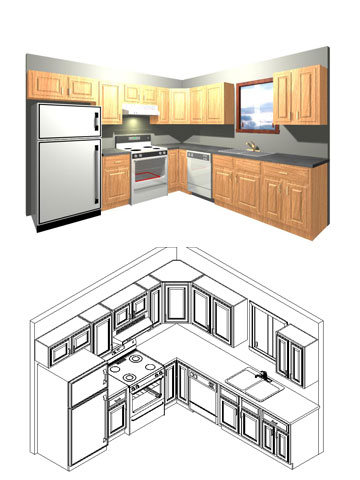  Kitchen Island Plans on This Sale Is For A Set Of Kitchen Cabinets Used To Build A Standard 10